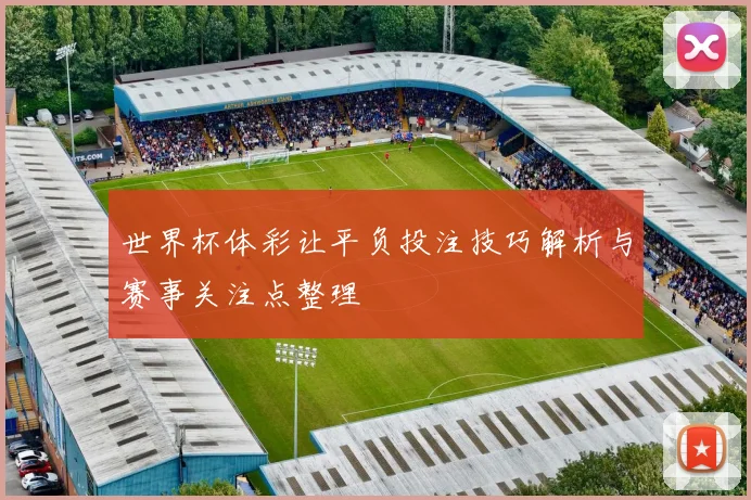 世界杯体彩让平负投注技巧解析与赛事关注点整理